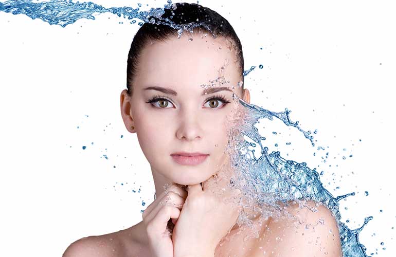 schoonheidssalon_water Antistress-detox huidbehandeling